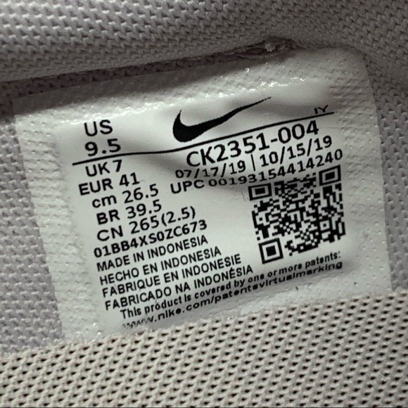 Nike Daybreak Grey/White Women’s Shoes - Picture 8 of 8